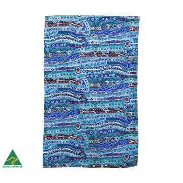 Aboriginal Art | Cotton Tea Towel | Murdie Morris